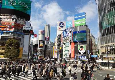 渋谷スクランブル交差点